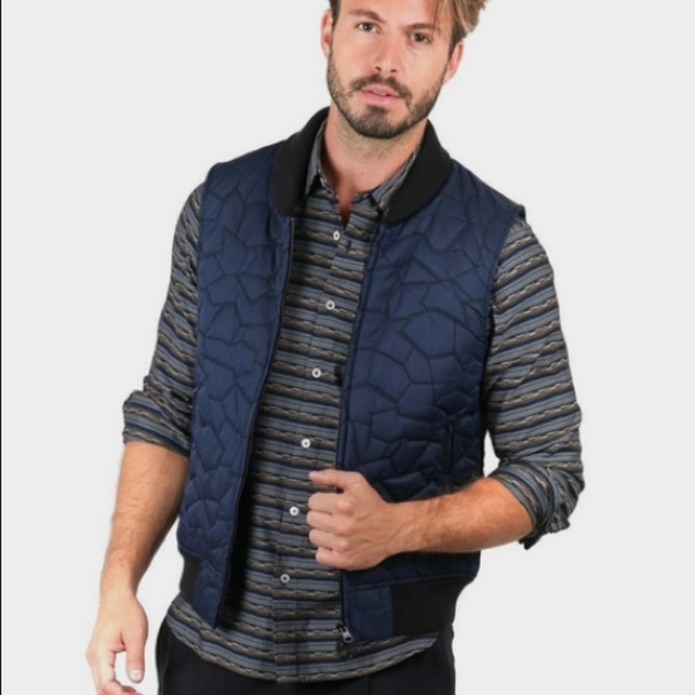 Onassis Fragment Quilted Vest